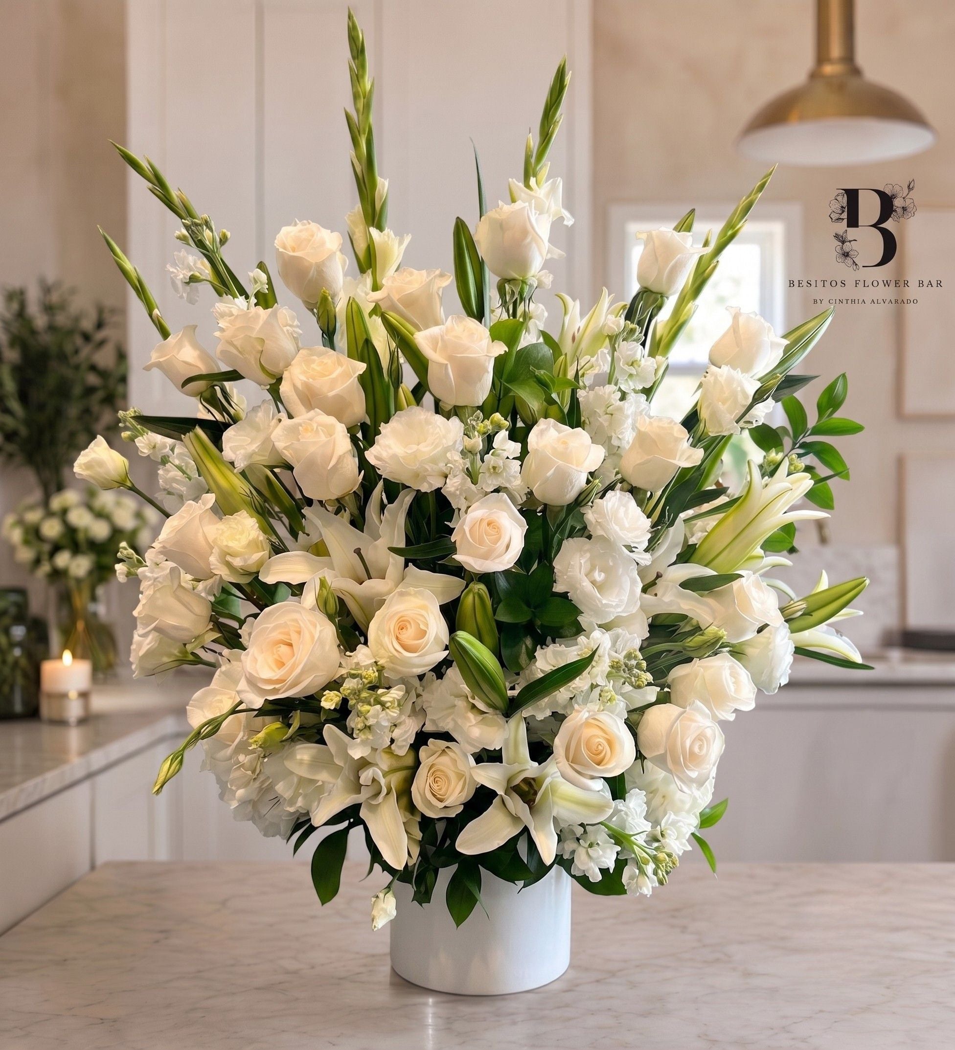 White Whispers — Sympathy Arrangement
